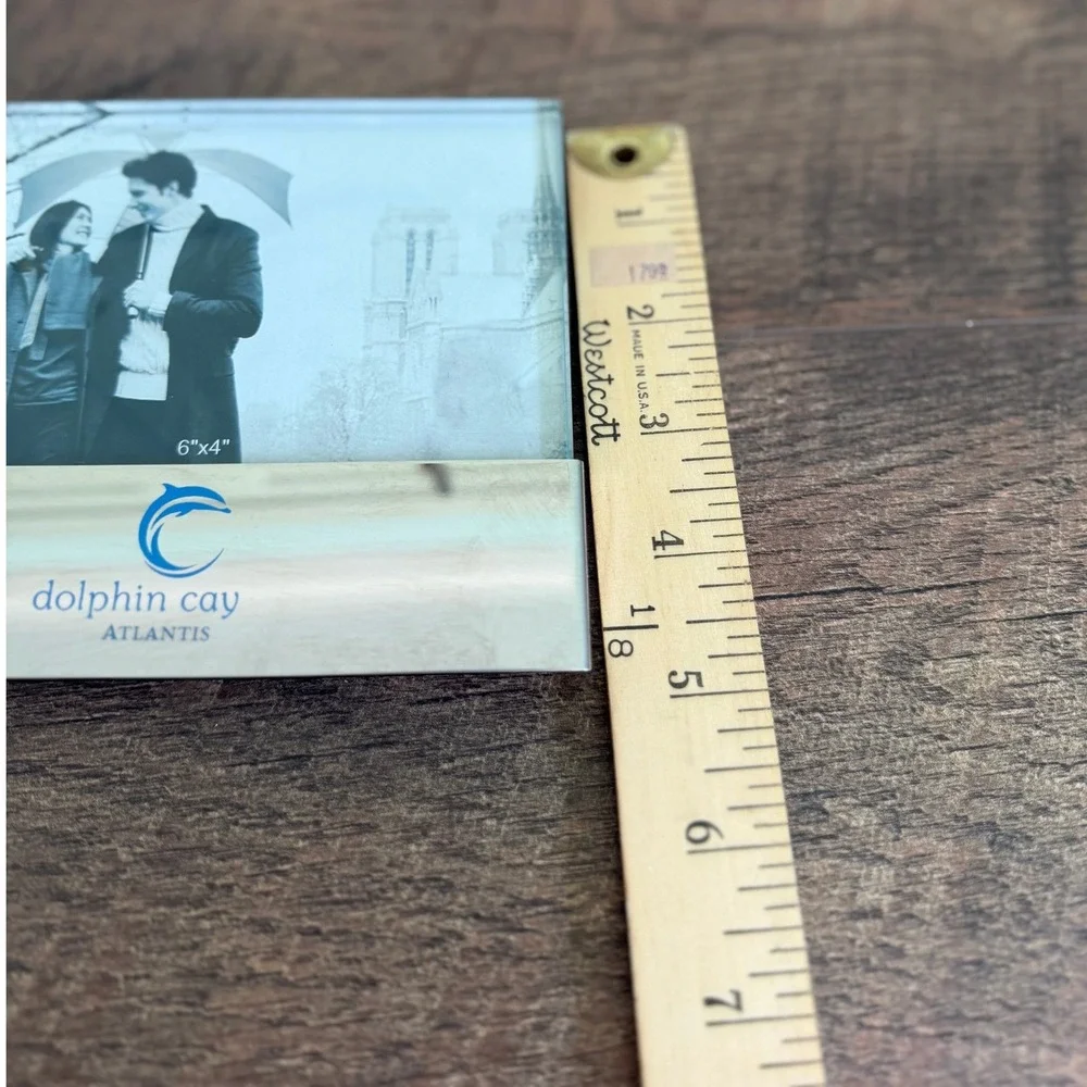 Dolphin Cay Atlantis Resort 6x4 Glass Photo Frame‎ Souvenir Bahamas